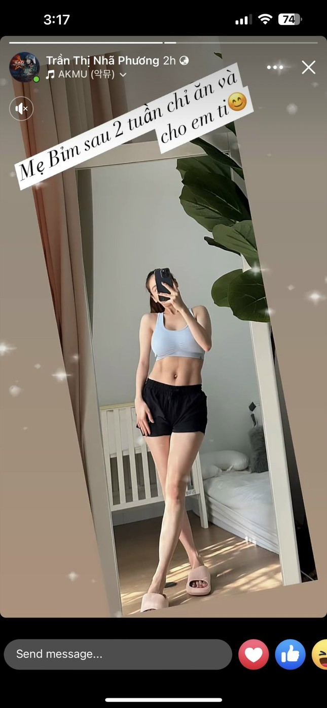 Nhã Phương tiết lộ bí kíp lấy lại vóc dáng thần tốc chỉ sau 2 tuần sinh con ảnh 2