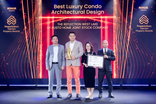 Cú đúp giải thưởng của Kusto Home tại Vietnam Property Awards 2023 với The Reflection West Lake ảnh 2