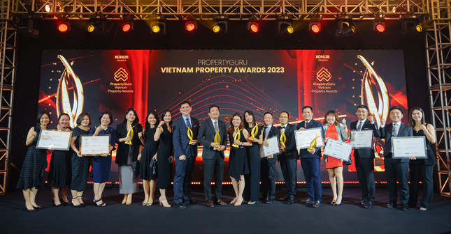 CapitaLand Development thắng lớn tại giải thưởng bất động sản Việt Nam PropertyGuru 2023 ảnh 1