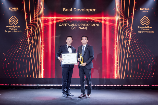 CapitaLand Development thắng lớn tại giải thưởng bất động sản Việt Nam PropertyGuru 2023 ảnh 2