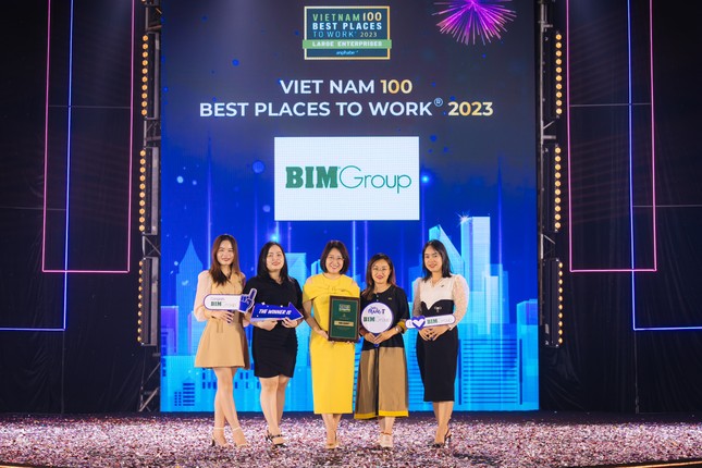 BIM Group được vinh danh trong Top 100 Nơi làm việc tốt nhất Việt Nam ảnh 1