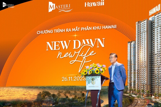 Khai mở giá trị sống mới từ lễ ra mắt phân khu Hawaii - Masteri Waterfront ảnh 3