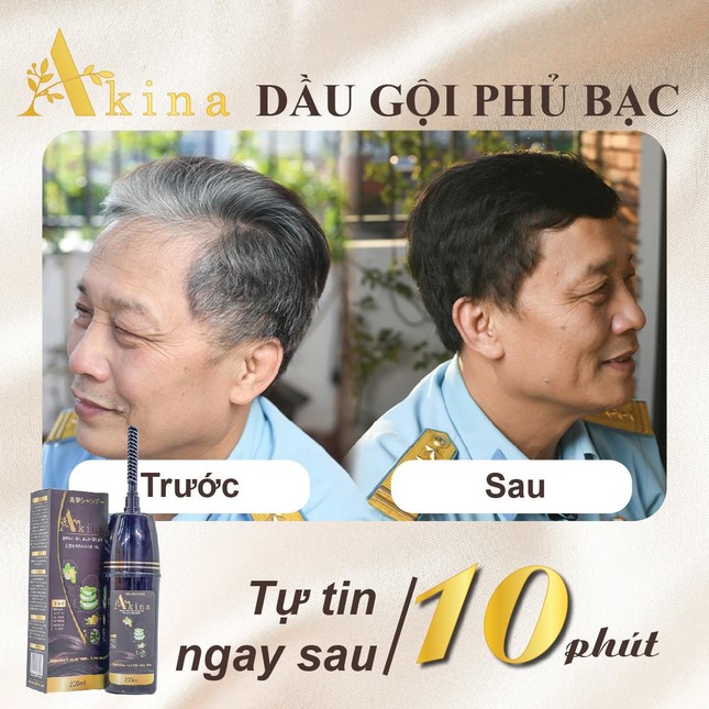 Lược phủ bạc Akina - Xóa tan nỗi lo về tóc bạc ảnh 3