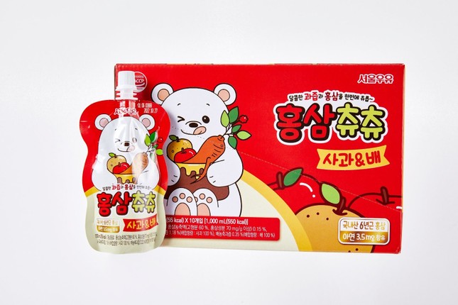 Hồng sâm Chuchu - 'Hành trang' để con nhỏ phát triển toàn diện hiệu quả ảnh 1