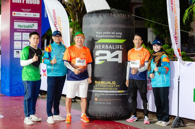 Herbalife Việt Nam đối tác dinh dưỡng của giải chạy VnExpess Marathon tại TP Hải Phòng ảnh 3