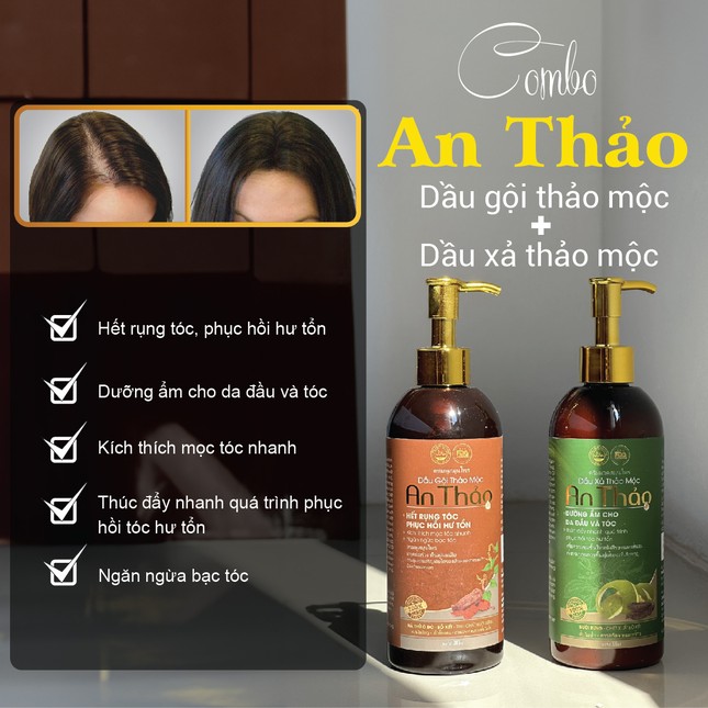 Bộ gội xả An Thảo: Sản phẩm tự nhiên, an toàn và lành tính cho sức khỏe của bạn ảnh 3