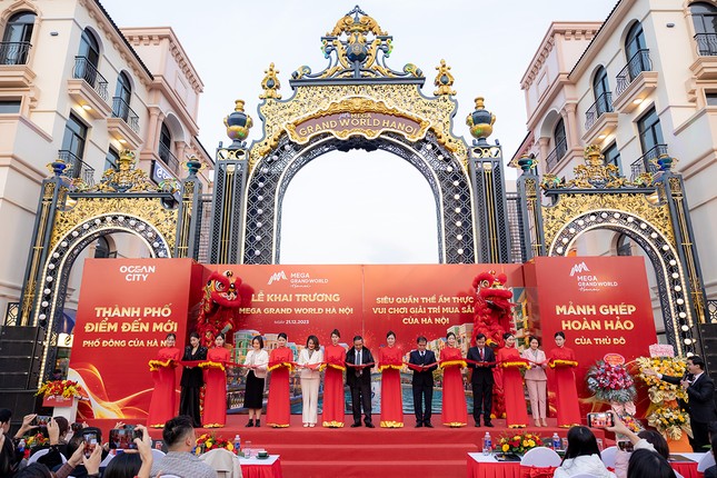 Khai trương siêu quần thể ẩm thực - vui chơi giải trí - mua sắm Mega Grand World Hà Nội ảnh 1