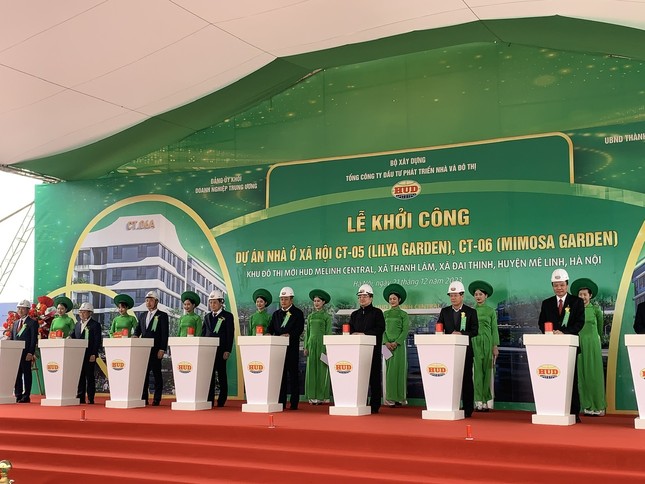 HUD khởi công 2 khu nhà ở xã hội quy mô 280 căn hộ Hà Nội ảnh 2
