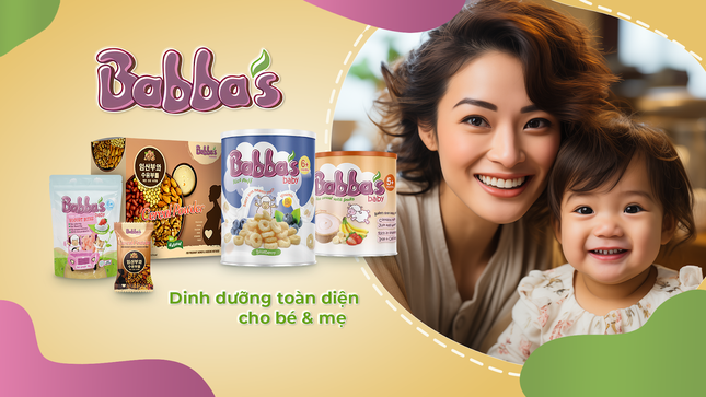 BABBA'S - Sự lựa chọn hoàn hảo cho sức khỏe và dinh dưỡng của mẹ và bé yêu ảnh 1