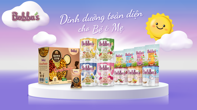 BABBA'S - Sự lựa chọn hoàn hảo cho sức khỏe và dinh dưỡng của mẹ và bé yêu ảnh 2