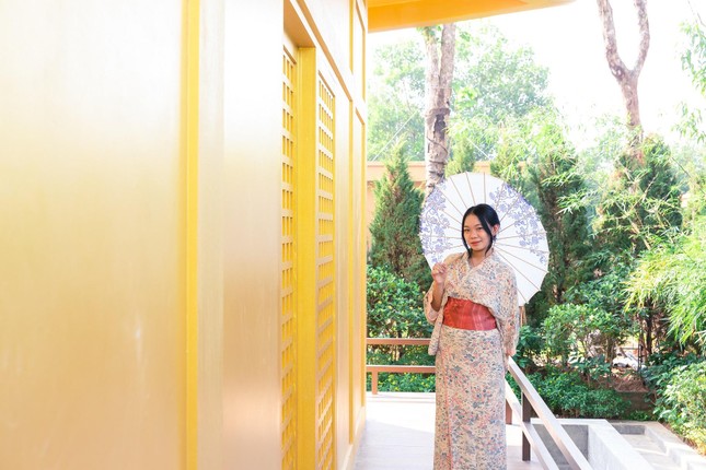 Dân cư mạng xôn xao ngôi Chùa Vàng đẹp như tranh vẽ vùng ngoại ô Hà Nội ảnh 5