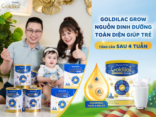 Goldilac Grow ra mắt sữa hỗ trợ tăng cân cải tiến ưu Việt cho bé ảnh 2