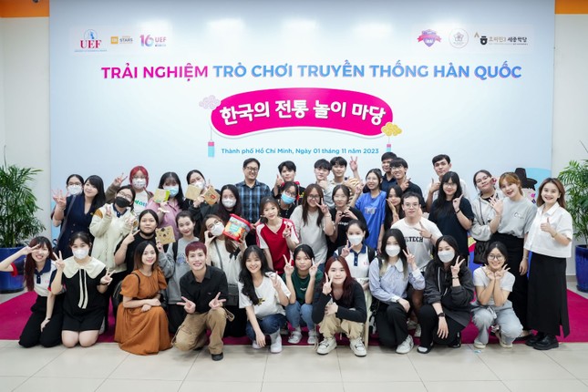 Nhiều hoạt động mang đậm dấu ấn Hàn Quốc tại trường đại học song ngữ quốc tế ảnh 1