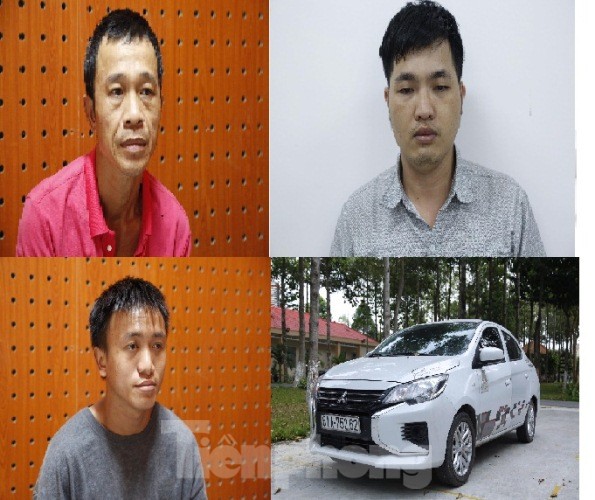 Nhóm đối tượng dùng ô tô đi trộm liên tỉnh ảnh 1