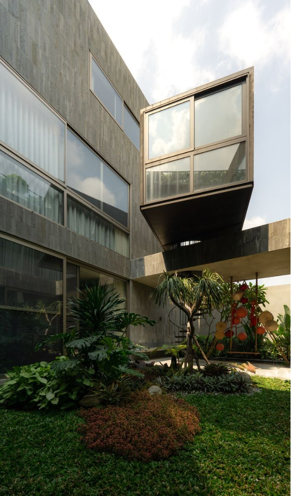 Phong cách nhiệt đới Á Đông kết hợp kiến trúc hiện đại trong căn biệt thự ven sông ảnh 14