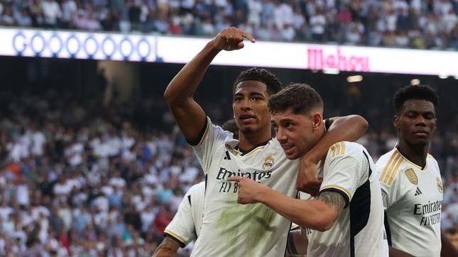 Show diễn của Bellingham giúp Real đại thắng Osasuna ảnh 1