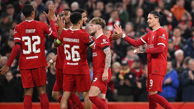 Liverpool đại thắng tại Anfield ảnh 1