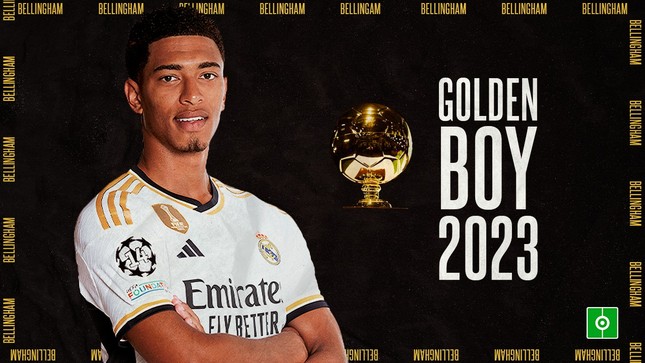 Jude Bellingham giành giải thưởng Golden Boy 2023 ảnh 1