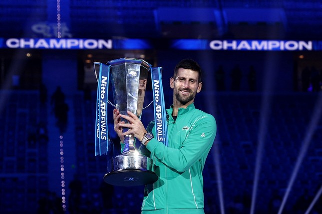 Djokovic lần thứ 7 đăng quang ATP Finals ảnh 1