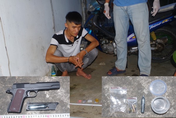 Cảnh sát triệt xóa tụ điểm ma túy, thu giữ nhiều vũ khí nóng ở Trà Vinh ảnh 1
