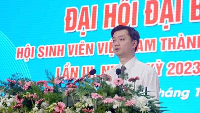 Anh Lâm Văn Tân tái đắc cử Chủ tịch Hội Sinh viên Việt Nam TP Cần Thơ ảnh 4