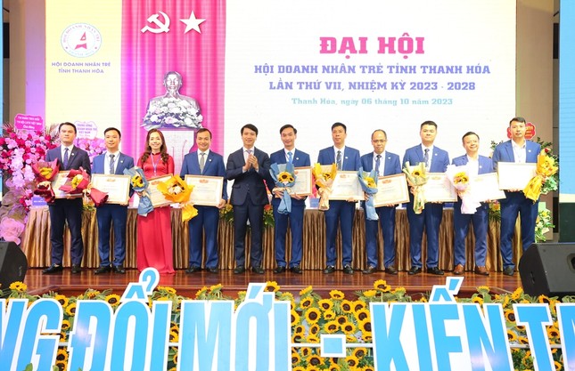 Bí thư Thường trực T.Ư Đoàn Nguyễn Ngọc Lương dự Đại hội Hội Doanh nhân trẻ Thanh Hóa ảnh 4