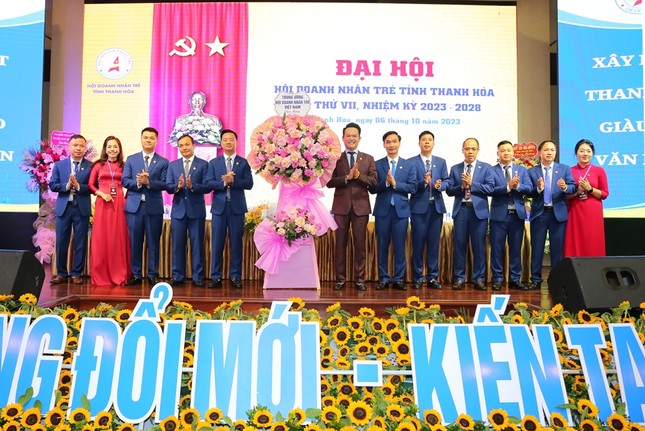 Bí thư Thường trực T.Ư Đoàn Nguyễn Ngọc Lương dự Đại hội Hội Doanh nhân trẻ Thanh Hóa ảnh 3
