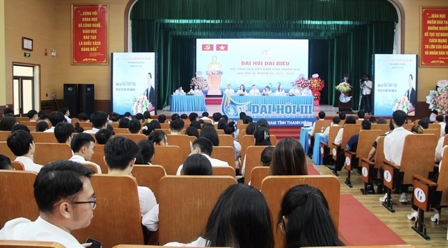 Đại hội Hội Sinh viên Việt Nam tỉnh Thanh Hóa lần thứ III ảnh 1