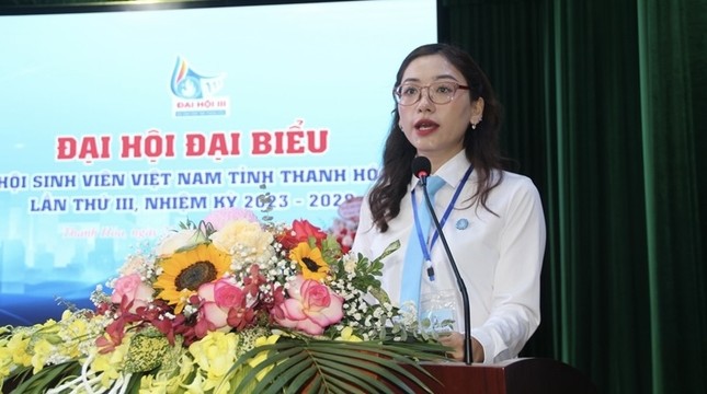 Đại hội Hội Sinh viên Việt Nam tỉnh Thanh Hóa lần thứ III ảnh 5