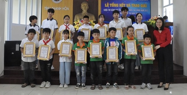 Thanh Hóa trao thưởng tài năng trẻ, triển vọng thi sáng tạo thanh thiếu niên, nhi đồng ảnh 4