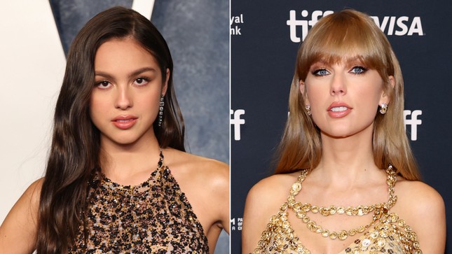 With just this action, Taylor Swift dispelled the rumor of "getting away from" her junior Olivia Rodrigo photo 2