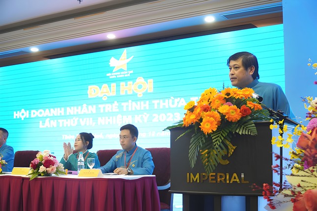 Anh Trần Đức Minh tái đắc cử Chủ tịch Hội doanh nhân Trẻ tỉnh TT-Huế ảnh 5