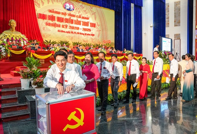 Ông Nguyễn Tiến Hải tái đắc cử Bí thư Tỉnh ủy Cà Mau ảnh 2
