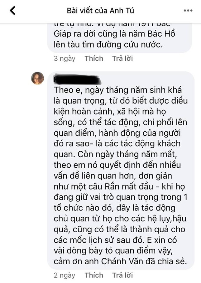 Tranh cãi về việc học Lịch sử: Học sinh cần phải thuộc cả năm sinh, năm mất của nhân vật? ảnh 3