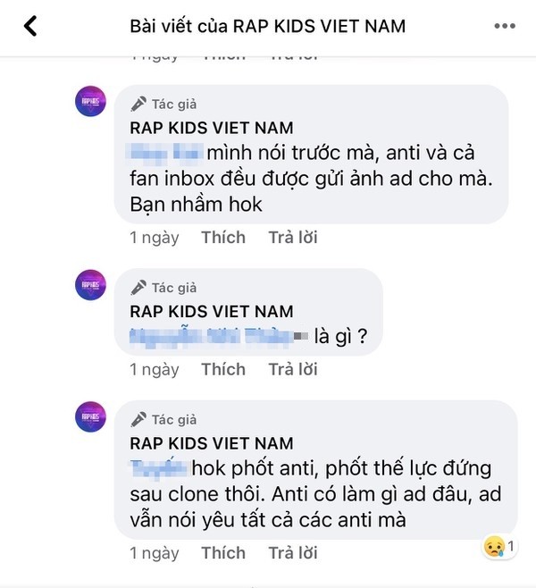 “Rap Kids” gây tranh cãi vì câu từ nhạy cảm trên fanpage và trong phần thi của thí sinh ảnh 6