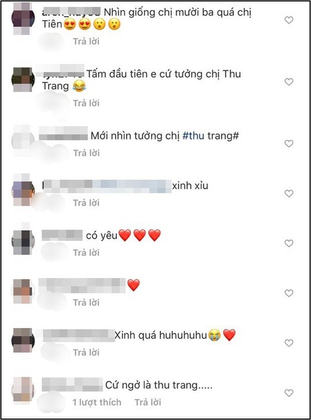 Khoe ảnh dịu dàng với váy đỏ, Tóc Tiên gây hoa mắt vì quá giống “Chị Mười Ba” Thu Trang ảnh 6