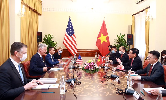 Quan hệ Việt Nam-Hoa Kỳ tiếp tục phát triển mạnh mẽ ảnh 1