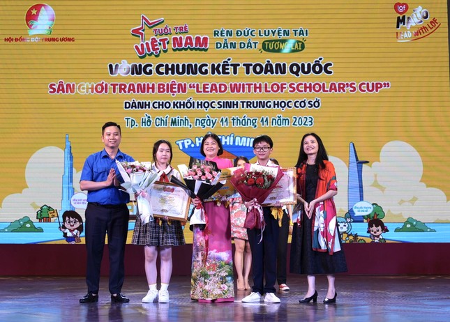 Học sinh đến từ TPHCM về nhất sân chơi tranh biện năm 2023 ảnh 4