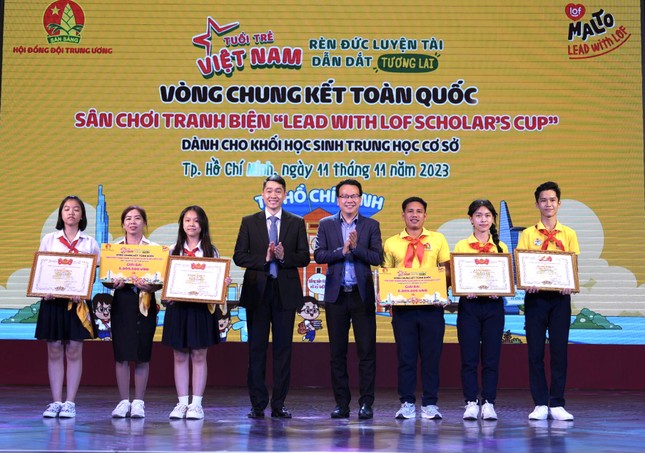 Học sinh đến từ TPHCM về nhất sân chơi tranh biện năm 2023 ảnh 5