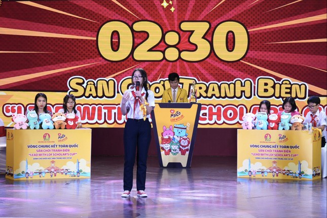 Học sinh đến từ TPHCM về nhất sân chơi tranh biện năm 2023 ảnh 2
