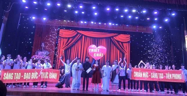 Học viện Thanh thiếu niên Việt Nam xuất sắc đoạt giải Nhất Hội thi Olympic Triết học 2023 ảnh 2