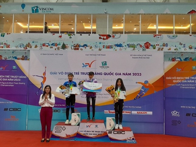 Giải vô địch trẻ trượt băng quốc gia tìm ra các nhà vô địch ảnh 3