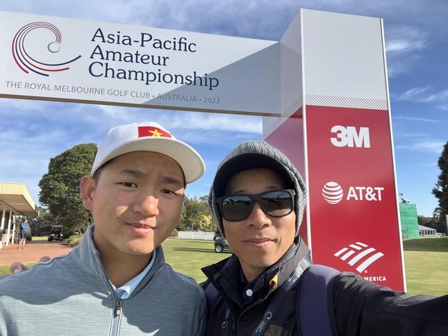 Anh Minh lọt tốp 4 golfer có vòng đấu âm tại giải vô địch nghiệp dư châu Á-Thái Bình Dương ảnh 1
