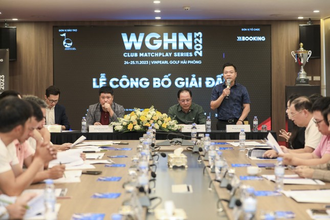 Khởi tranh giải golf vô địch đối kháng các CLB 2023 tranh cúp WGHN ảnh 1