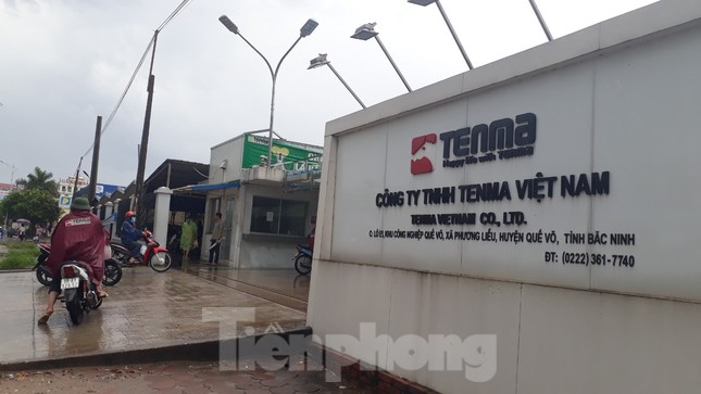 Công an làm việc với Trưởng đoàn Kiểm tra thuế Cty TNHH Tenma Việt Nam ảnh 1