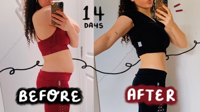 Thử thách tập thể dục cùng Chloe Ting: Cách nhanh nhất để có vòng eo thon gọn trong mơ ảnh 2