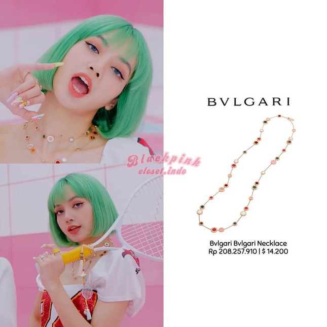Loạt trang phục ấn tượng của Lisa (BLACKPINK) trong MV Ice Cream, có món giá trị gần 1 tỉ ảnh 6