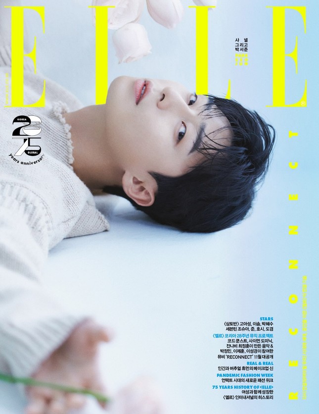 Park Seo Joon khác lạ trên bìa ELLE Hàn sau khi trở thành đại sứ của Chanel Beauty ảnh 1