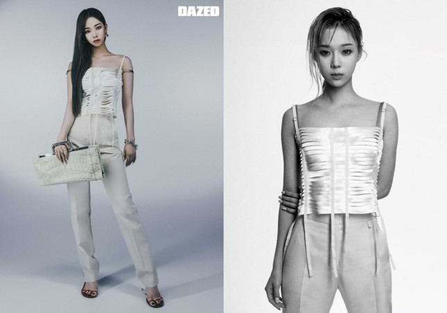 Chẳng ai như aespa, đại sứ thương hiệu mà cứ mặc đồ Givenchy là bị chê tơi tả ảnh 5