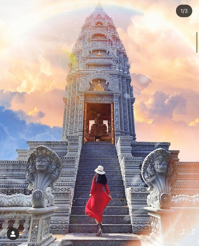 Choáng ngợp trước vẻ đẹp “vạn người mê” của ngôi chùa Khmer nổi tiếng tại Sóc Trăng ảnh 4